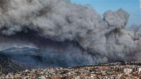 Alerta Roja Por Incendio Forestal En Valparaíso Cnn
