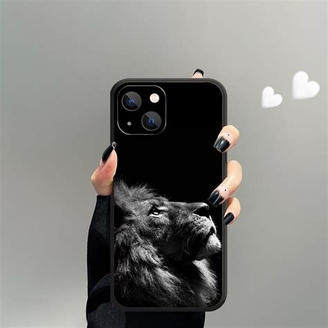 Buy Lion King Cool Pattern Phone Case Cover For Iphone Xiaomi Redmi