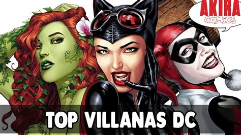 Las Mejores Villanas De DC Akira Comics YouTube