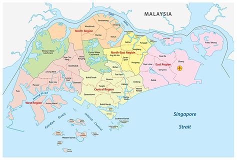 Mapas De Singapur Atlas Del Mundo