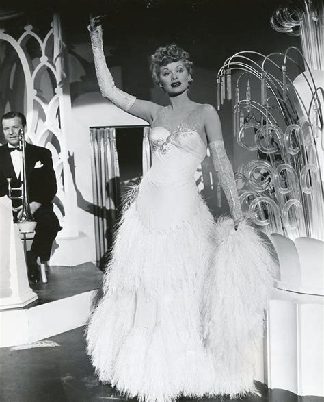 Lucille Ball In “the Big Street” Rko 1942 Ball Dresses Lucille Ball Lucille Ball Costume
