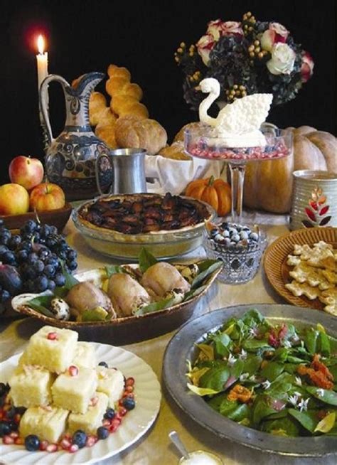 This Feast Inspired By Food From The Middle Ages Includes From Left