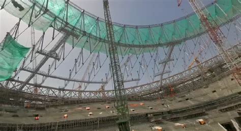 Lusail Stadium Roof Catwalk And Roof Archesprojects上海共赢钢结构有限公司