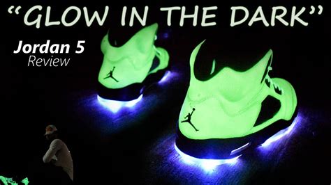 Nike Air Jordan 5 Glow In The Dark Review Hypebeast Collection Youtube