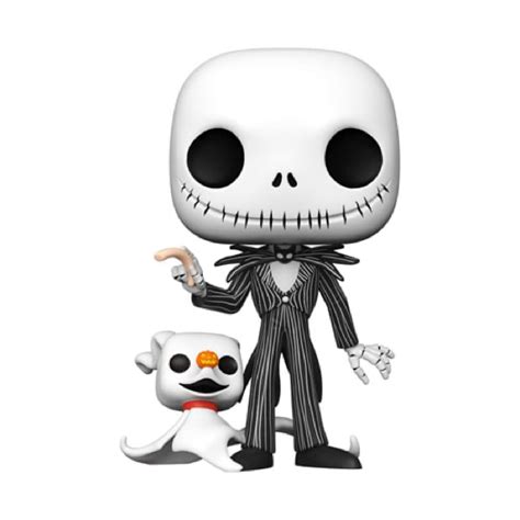 Disney Nbc Jack Skellington With Zero 10 Funko Pop Vinyl Figure 809