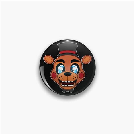 Fnaf Toy Freddy Pin For Sale By Sciggles Redbubble