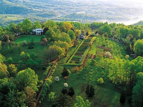 Jeffersons Mountain Aerial Of Monticello