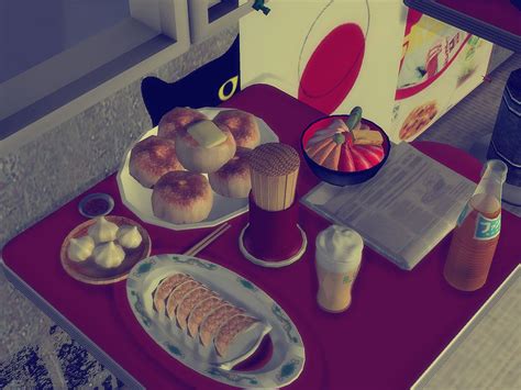 Sims4 Japanese Food House Sims 4 Sims Sims 4 Cc