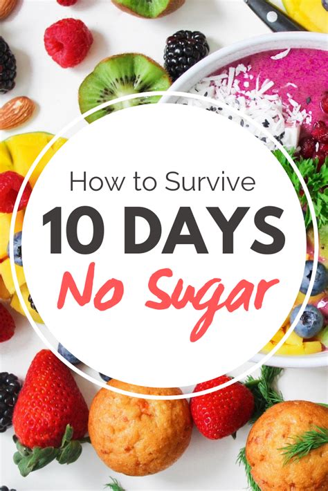 10 Day Sugar Detox Menu Plan Made Easy Sugar Detox Diet Sugar Detox
