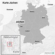 StepMap - Karte Jüchen - Landkarte für Deutschland
