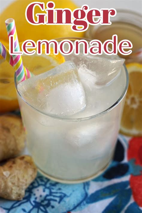 Ginger Lemonade Recipe In 2021 Delicious Drink Recipes Refreshing