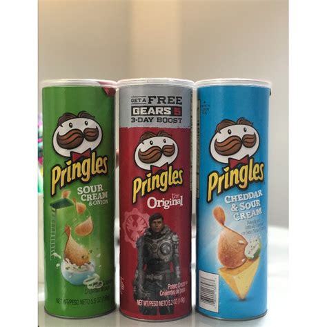 Usa Pringles 149g158g Assorted Flavors Shopee Philippines