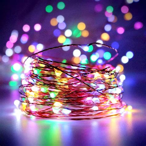 Cute Rainbow String Lights Rainbow Hanging String Lights Etsy