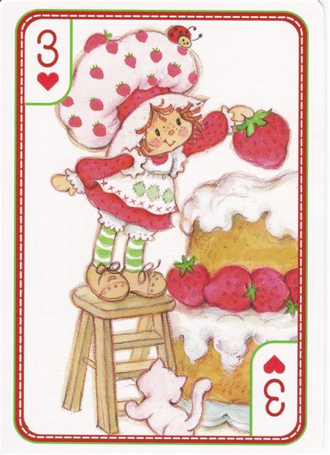 Ssc Playing Cards Best Deck 41 Strawberry Shortcake Characters
