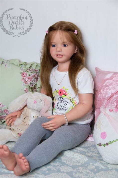 Custom Order Reborn Toddler Doll Nicole Child Size Girl By Etsy In