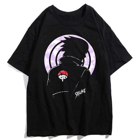 Sasuke Uchiha Rinnegan Shirt Naruto Clothing