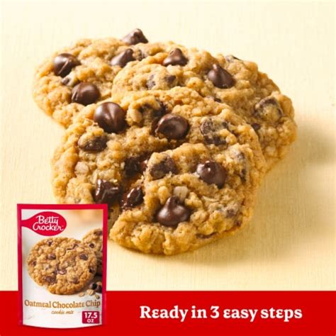 Betty Crocker Oatmeal Chocolate Chip Cookie Mix 175 Oz Kroger