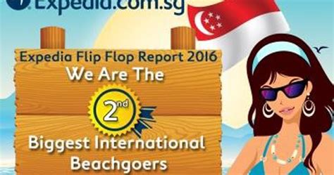 Singapore Ranked Nd As Biggest International Beachgoers On Expedia Flip Flop Report