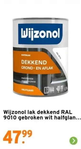 Latex X Dekkend Muur Plafond Ral Aanbieding Bij Gamma