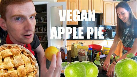 How To Bake Vegan Apple Pie Quarantined With My Roommates Youtube
