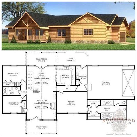 Happy Floorplanfriday The Madison From Southland Log Homes Is A One