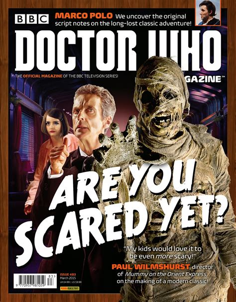 Does this insurance also cover damage to third parties? Blogtor Who: Doctor Who Magazine 483