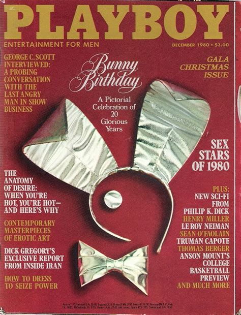 Playboy Gala Christmas Issue December 1980