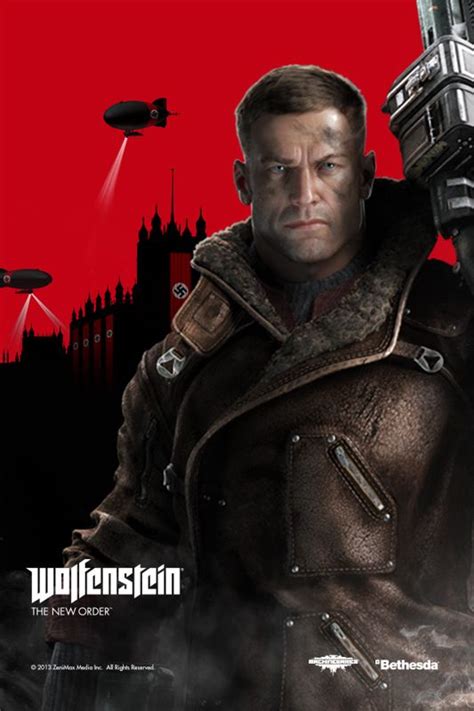 Wolfenstein The New Order Promotional Art Mobygames