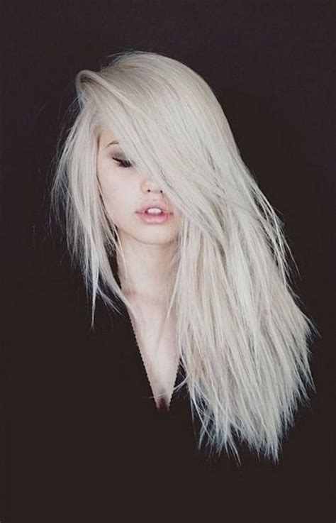 blond polaire 37 photos qui vont vous faire craquer tendance coiffure cheveux blancs