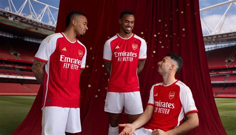 Adidas Launch Arsenal 2324 Home Shirt Soccerbible