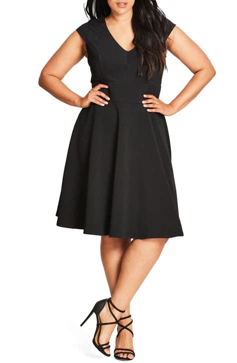 City Chic Fit And Flare Dress Plus Size Nordstrom