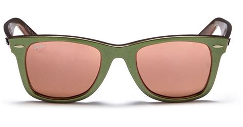 Ray Ban Original Wayfarer Cosmo Venus Iridescent Acetate Sunglasses In Green Lyst
