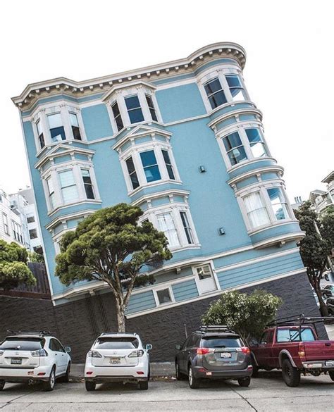 Tilted Building In San Francisco California San Francisco Travel