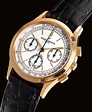 VACHERON CONSTANTIN. A FINE 18K GOLD AUTOMATIC CHRONOGRAPH WRISTWATCH ...