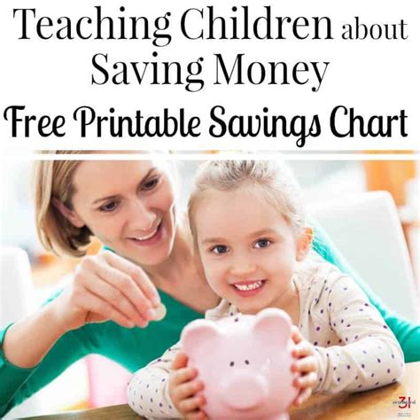 Kids Saving Money Chart