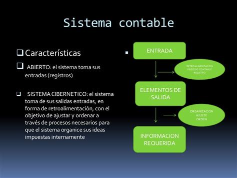 Contabilidad Y El Sistema Contable