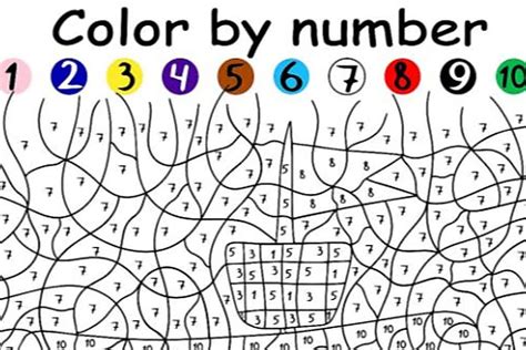 Color By Numbers Activity Pages For Kids Free And Fun Coloring Pages