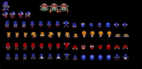 Custom Mecha Sonic Sprites