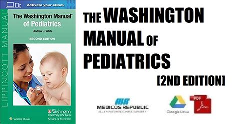 The Washington Manual Of Pediatrics 2nd Edition Pdf Free Download