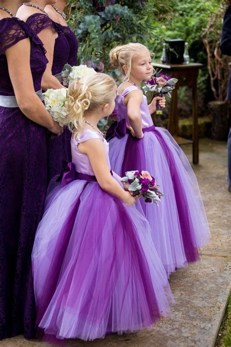 Purple Wedding Flower Girl Dresses Dresses Images 2022