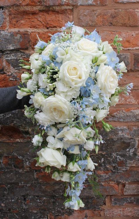 16 Stunning Summer Wedding Flowers Dusty Blue Delphiniums And White