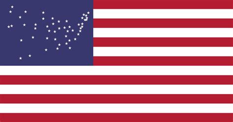 Flag Of The United States But The 50 Stars Represent The 50 State