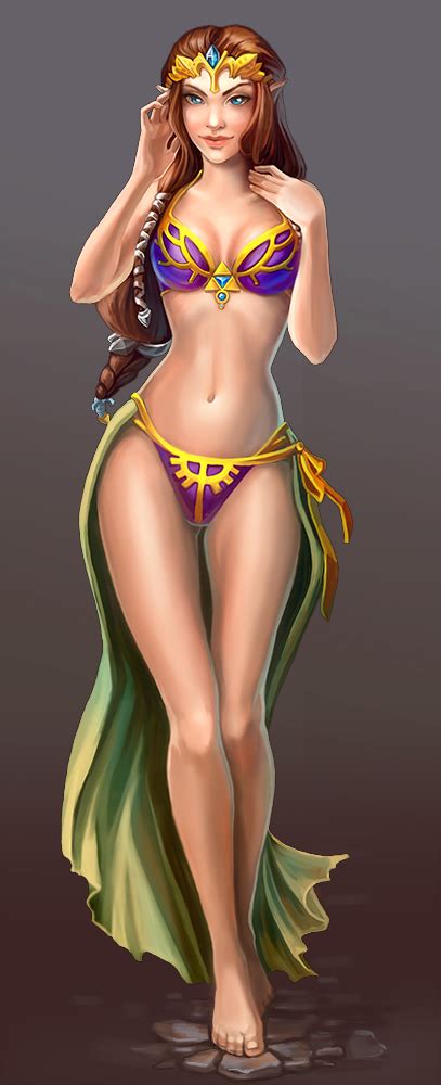 Princess Zelda By Neko Tin On Deviantart