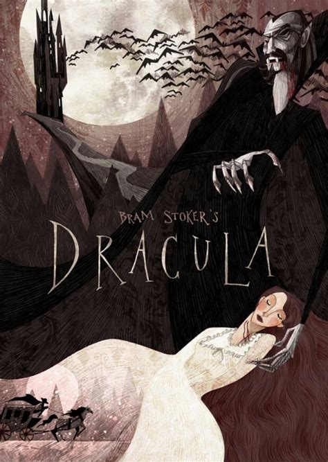 Bram Stokers Dracula Dracula Art Book Cover Illustration Dracula