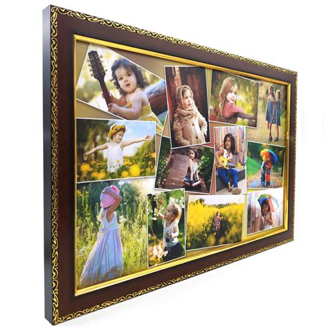 Personalized Collage Photo Frame With Your Photos 12 X 18 Inch