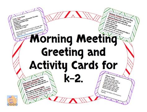 Part 4 sharing time helping students build connections and practice listening and speaking skills. Best 25+ Morning meeting activities ideas on Pinterest ...