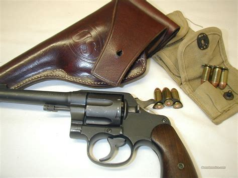 Colt Model 1917 Army Holster Ammo Carrier 45 Ac For Sale