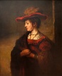 Saskia van Uylenburgh, Wife of the Painter Rembrandt by Anonymous | USEUM