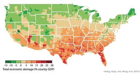 Climate Change Income Inequality Us Map Behind The Headlines Matlab