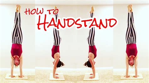How To Handstand Tutorial For A Hollow Body Handstand